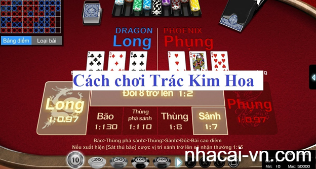 Hướng dẫn cách chơi game Trác Kim Hoa